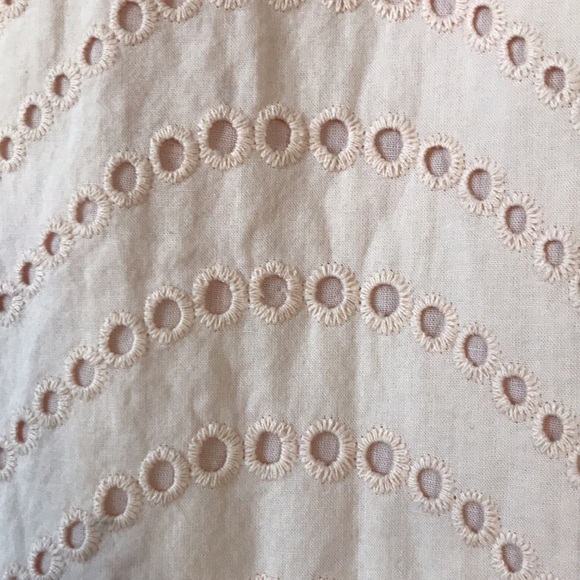 French Connection Eyelet SZ 8 Shift Dress - Picture 3 of 9